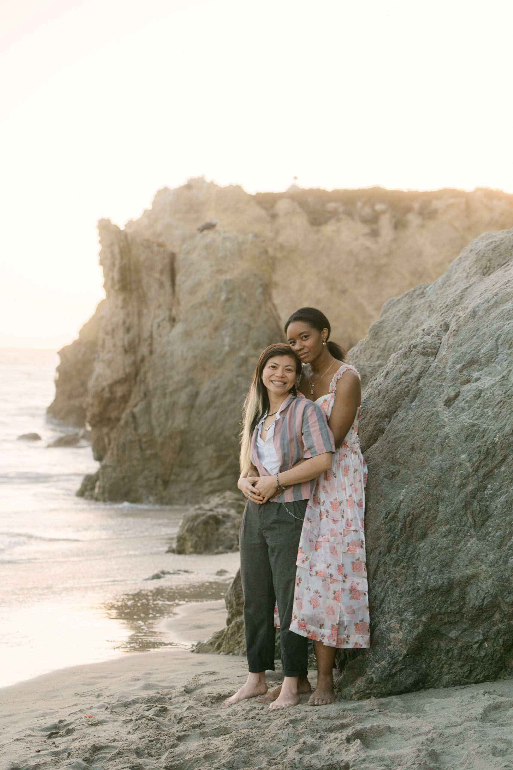 El Matador Beach in Malibu Surprise Proposal & Engagement | Uyen & Shani