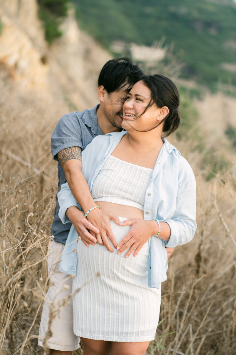 Palos Verdes Maternity and Baby Bump Photo Session | Gillian & Ryan