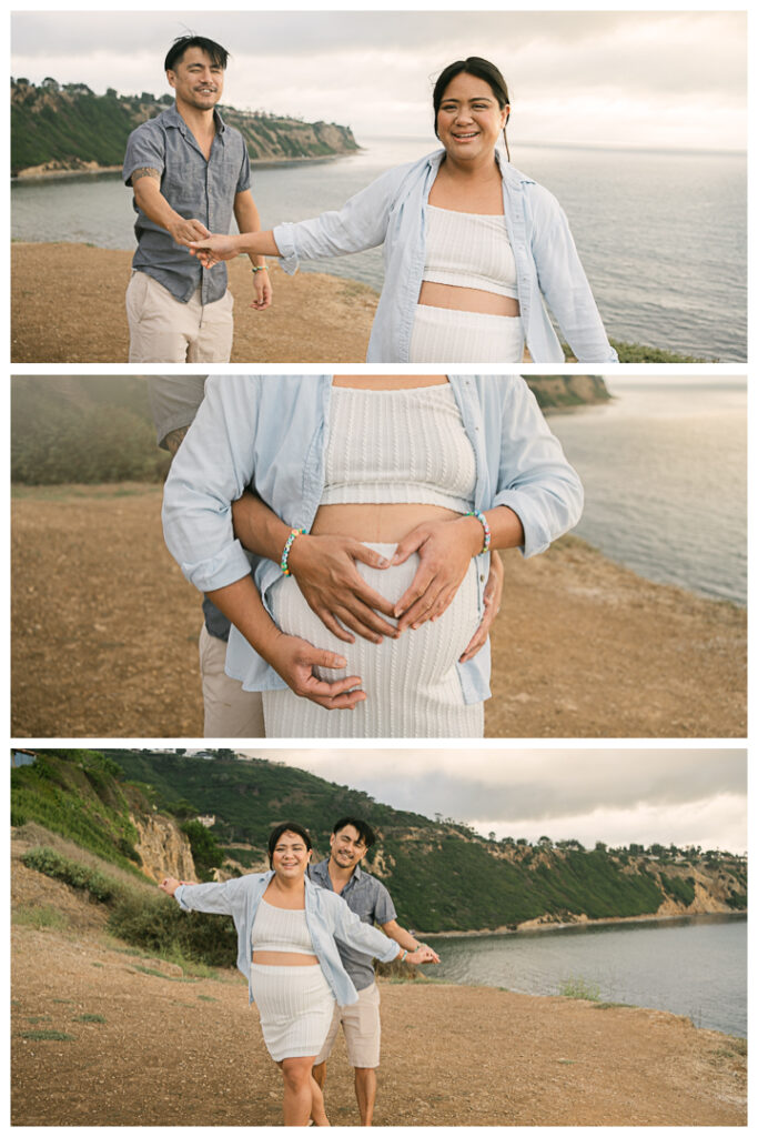 Palos Verdes Maternity and Baby Bump Photo Session | Gillian & Ryan