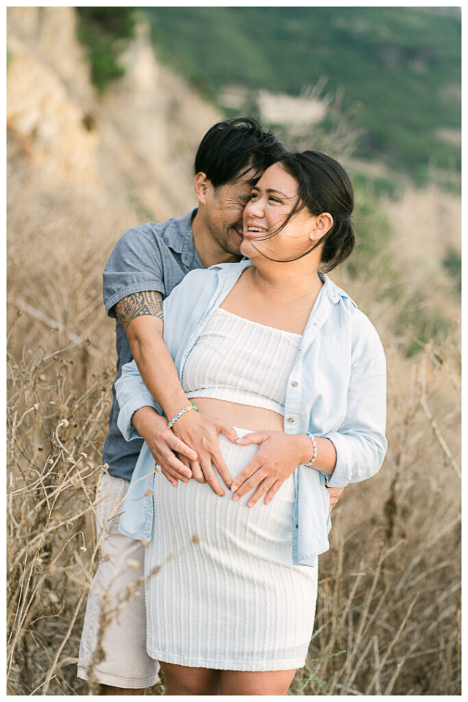 Palos Verdes Maternity and Baby Bump Photo Session | Gillian & Ryan