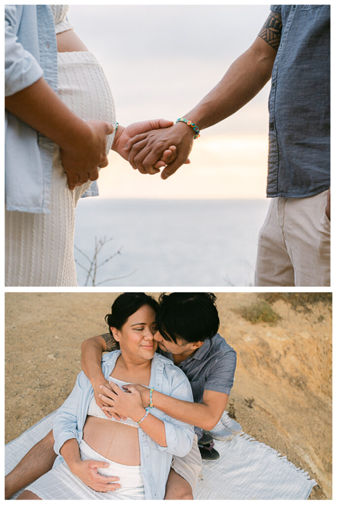 Palos Verdes Maternity and Baby Bump Photo Session | Gillian & Ryan