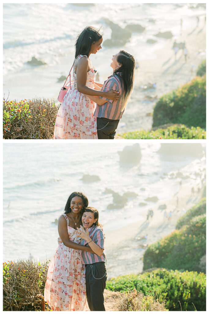 El Matador Beach in Malibu Surprise Proposal & Engagement | Uyen & Shani