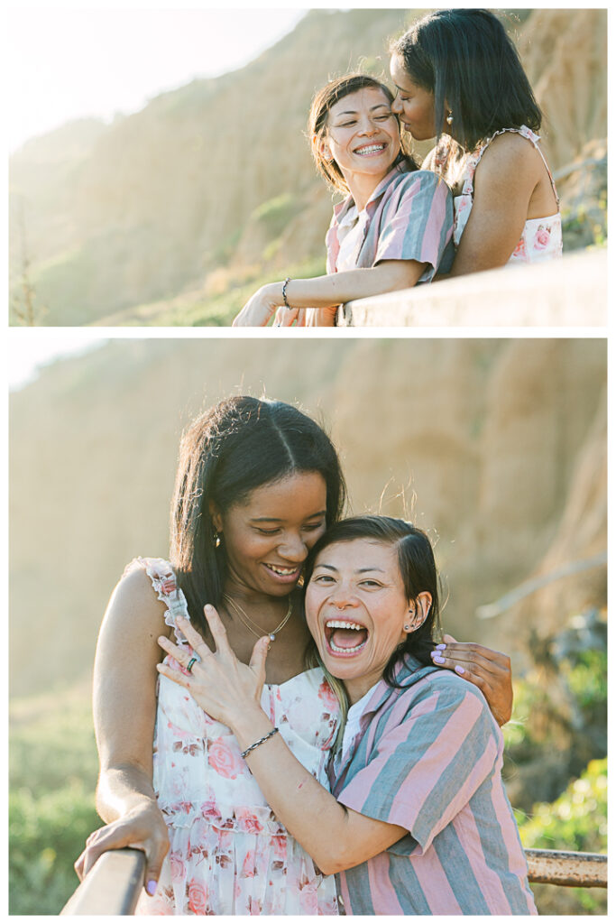 El Matador Beach in Malibu Surprise Proposal & Engagement | Uyen & Shani