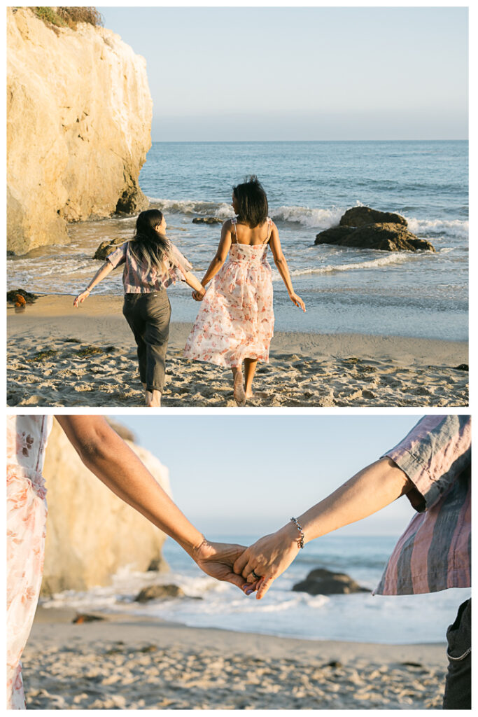 El Matador Beach in Malibu Surprise Proposal & Engagement | Uyen & Shani