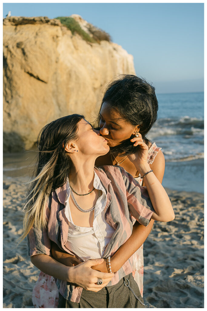 El Matador Beach in Malibu Surprise Proposal & Engagement | Uyen & Shani