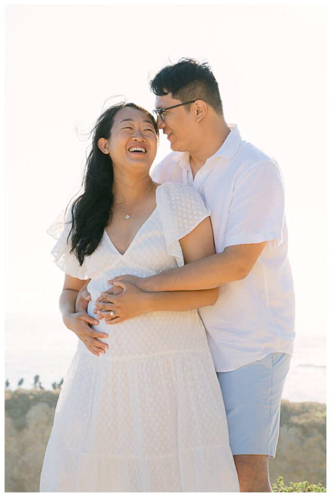 El Matador Beach in Malibu Maternity Photo Session | Linda & Chen