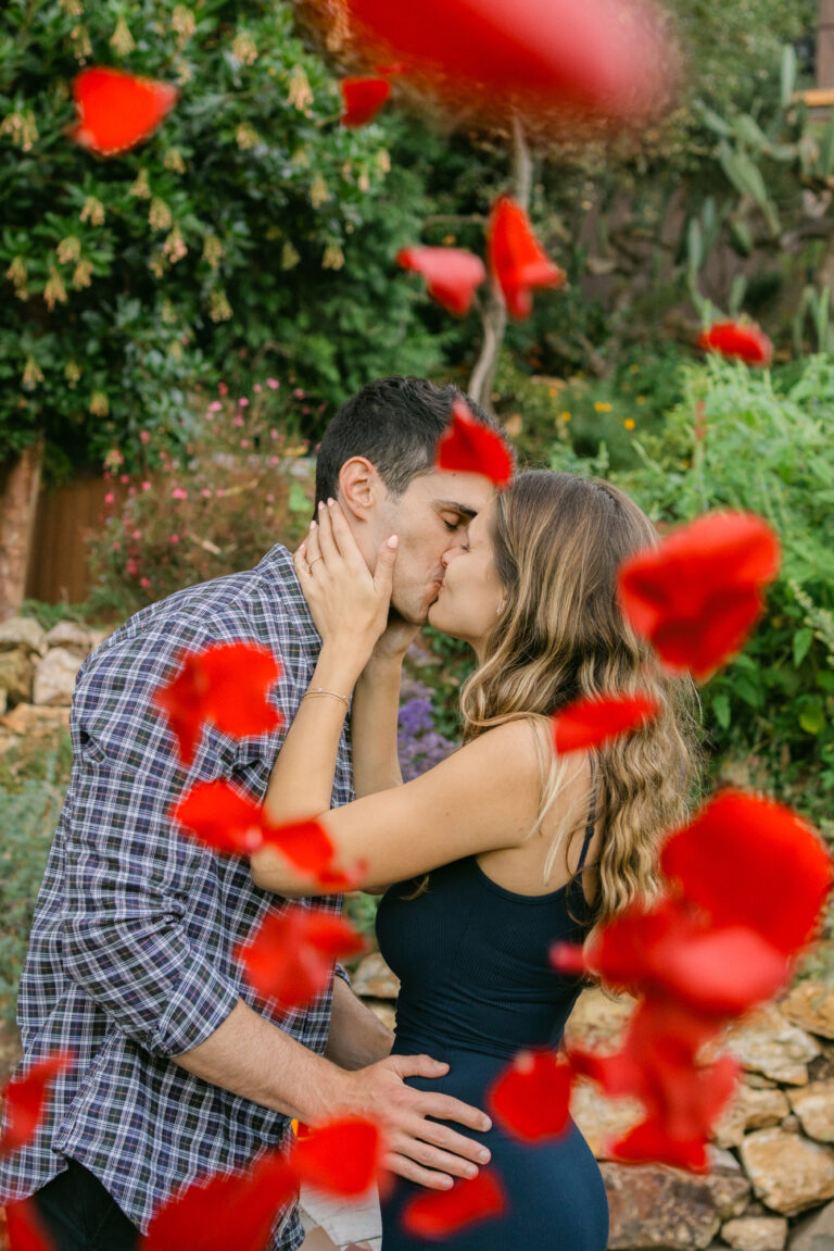 Malibu Surprise Proposal and Engagement Photos