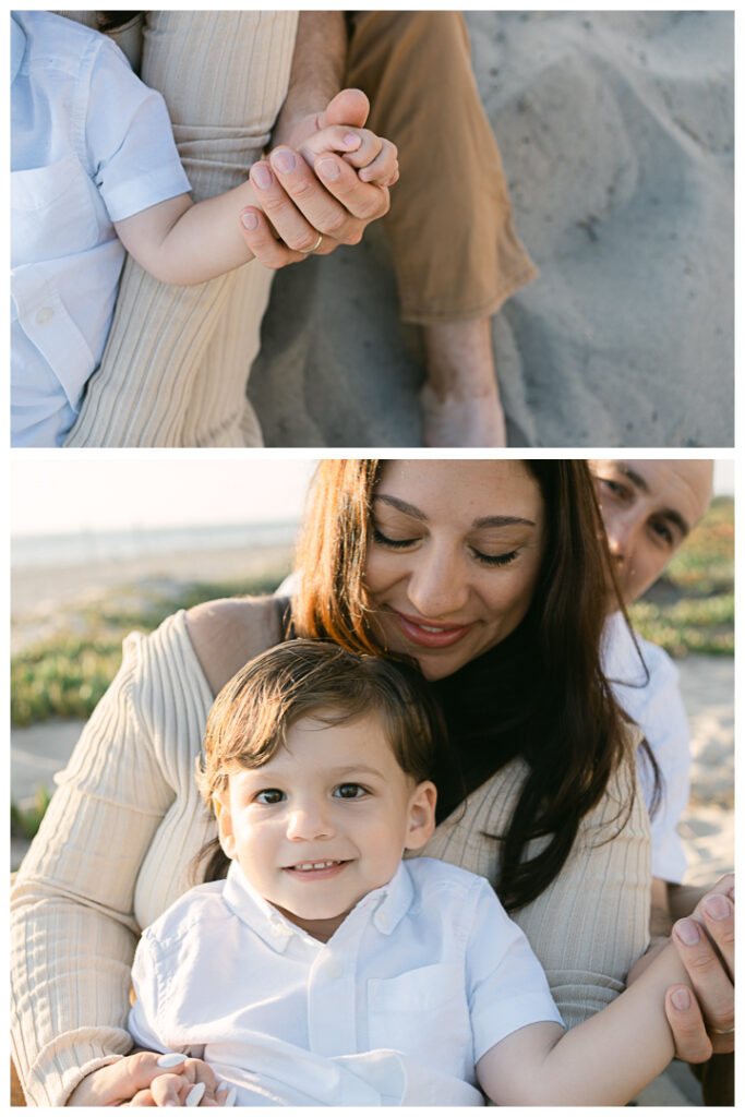 Manhattan Beach Maternity Family Photos | The Gerwen Family