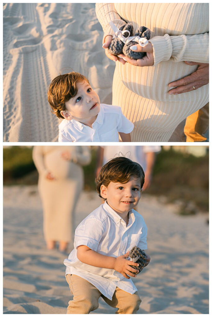 Manhattan Beach Maternity Family Photos | The Gerwen Family