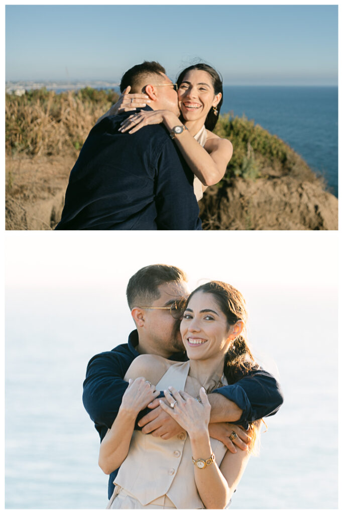 El Matador Beach Surprise Proposal & Engagement | Vanessa & Anthony