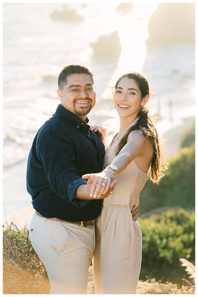 El Matador Beach Surprise Proposal & Engagement | Vanessa & Anthony