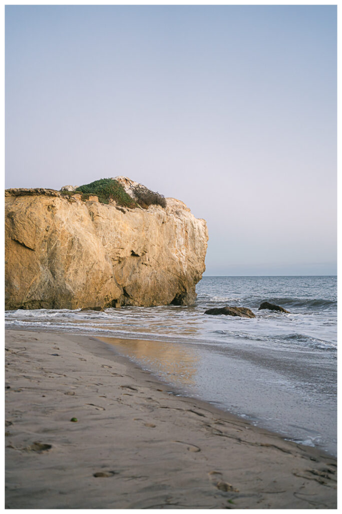 El Matador Beach Surprise Proposal & Engagement | Vanessa & Anthony