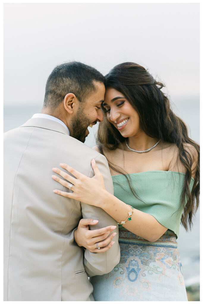 Terranea Resort and Beach Surprise Proposal and Engagement in Palos Verdes | Hibba & Ali