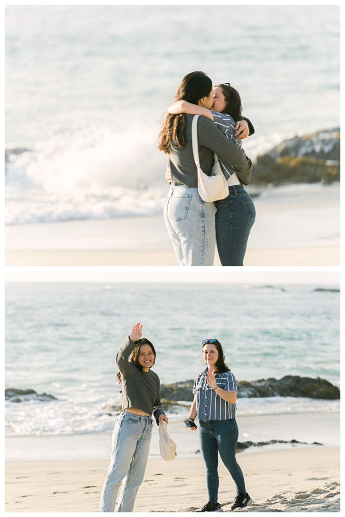 Orange County Surprise Proposal and Engagement Photos at Laguna Beach