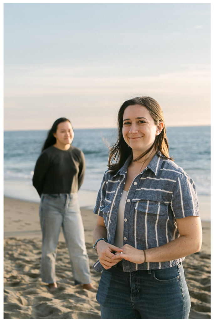 Orange County Surprise Proposal and Engagement Photos at Laguna Beach