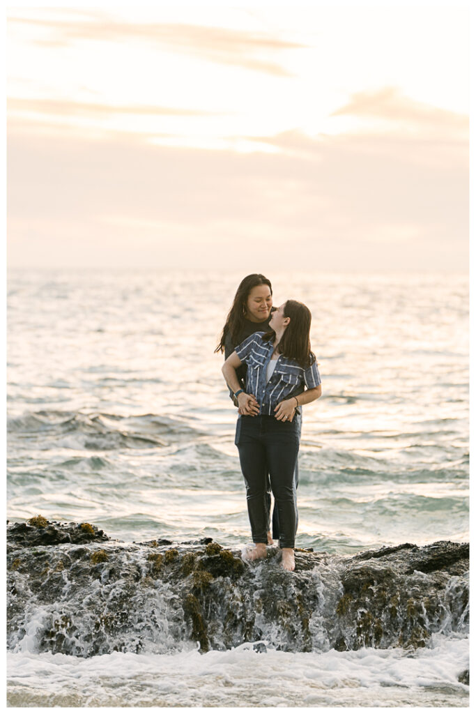 Orange County Surprise Proposal and Engagement Photos at Laguna Beach