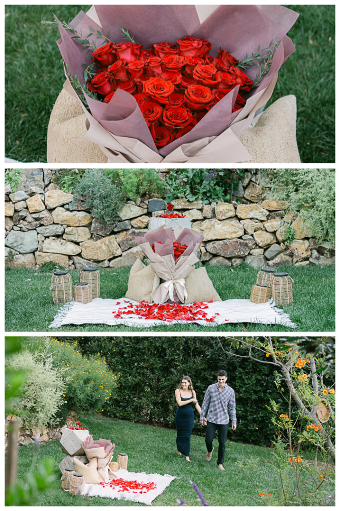 Malibu Topanga Canyon Private Home Surprise Proposal