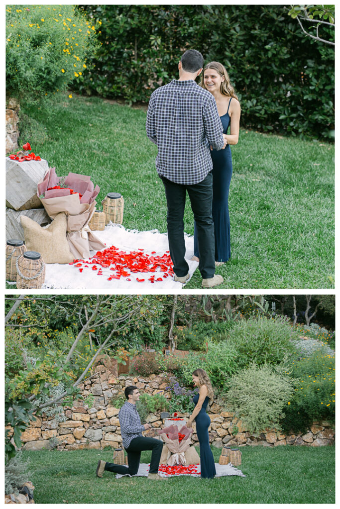 Malibu Topanga Canyon Private Home Surprise Proposal