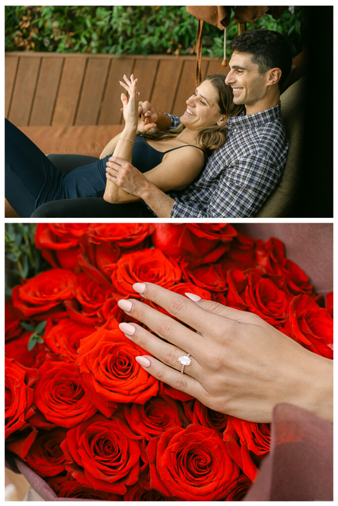 Malibu Surprise Proposal and Engagement Photos