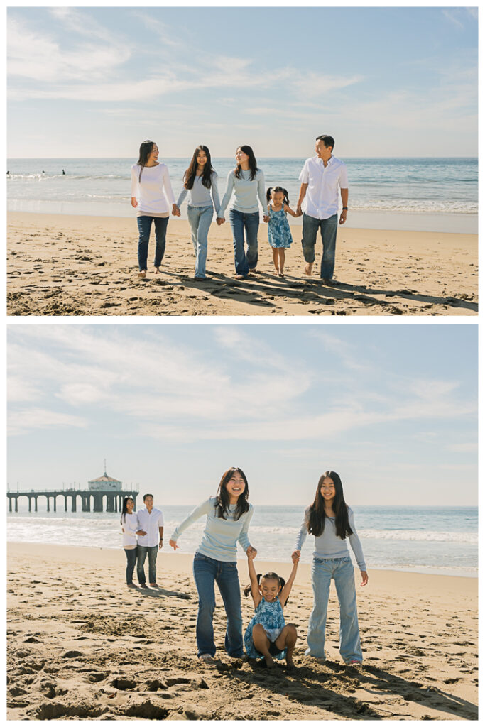 South Bay Family Photos at Manhattan Beach | The Mizufuka Family