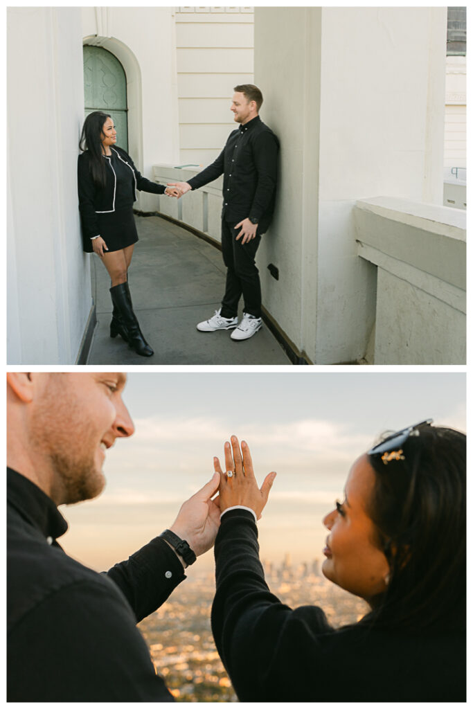 Griffith Observatory Marriage Proposal & Engagement Photos & Video