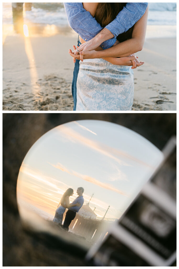 Manhattan Beach Pier Maternity Photos