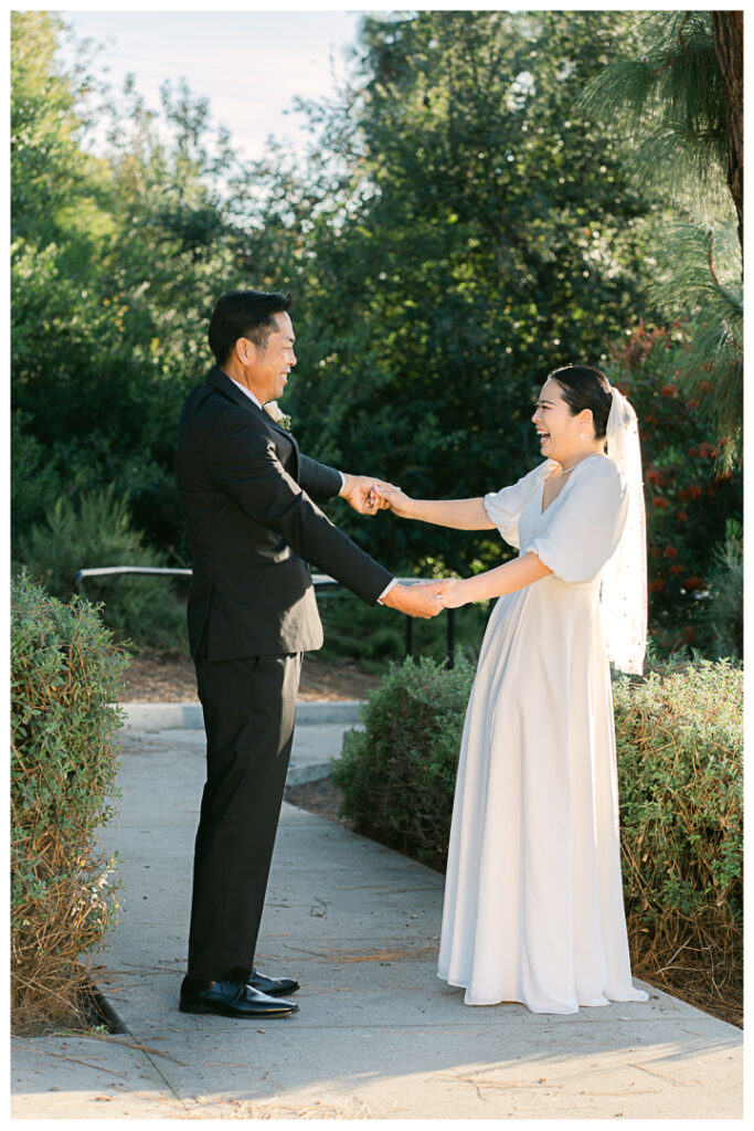 Sayori & Jordan’s Intimate Fullerton Wedding at Casa Bonita and Hillcrest Park | Heartfelt Moments & Candid Photography