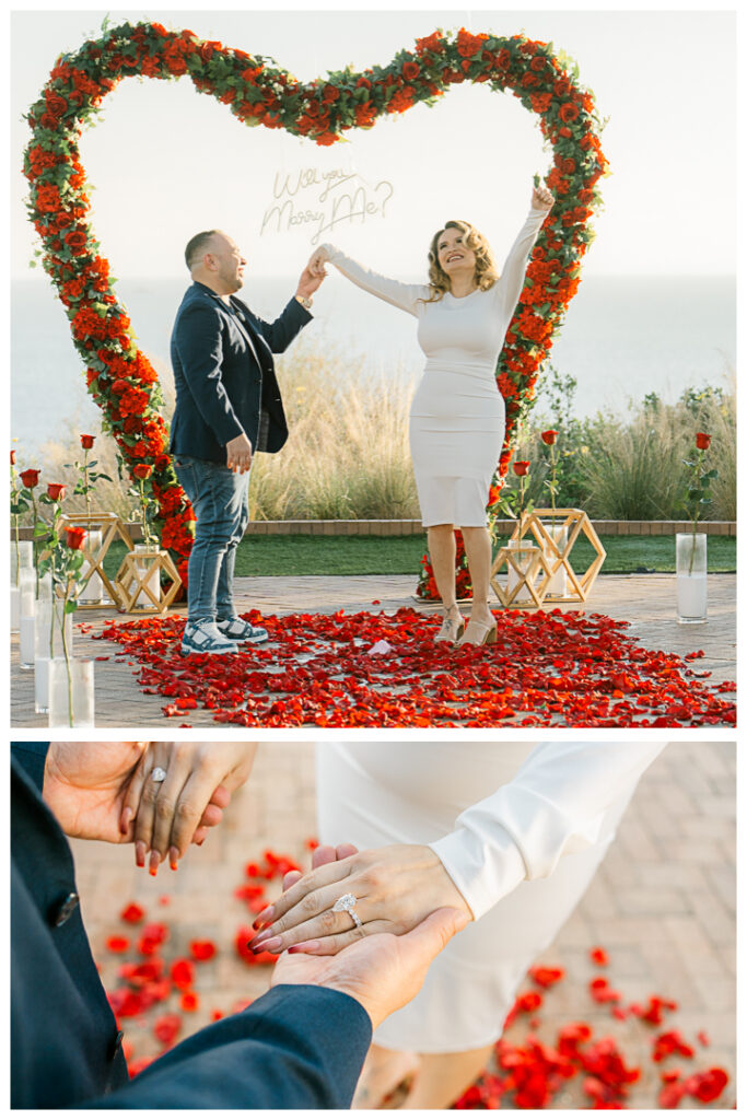 Palos Verdes Terranea Resort Marriage Surprise Proposal & Engagement