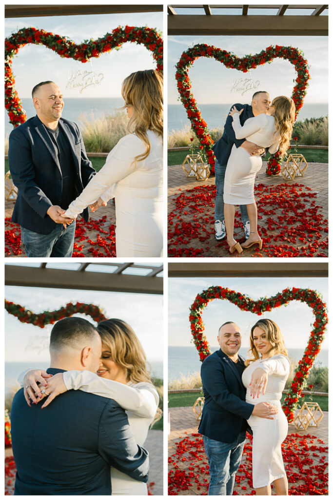 Palos Verdes Terranea Resort Marriage Surprise Proposal & Engagement