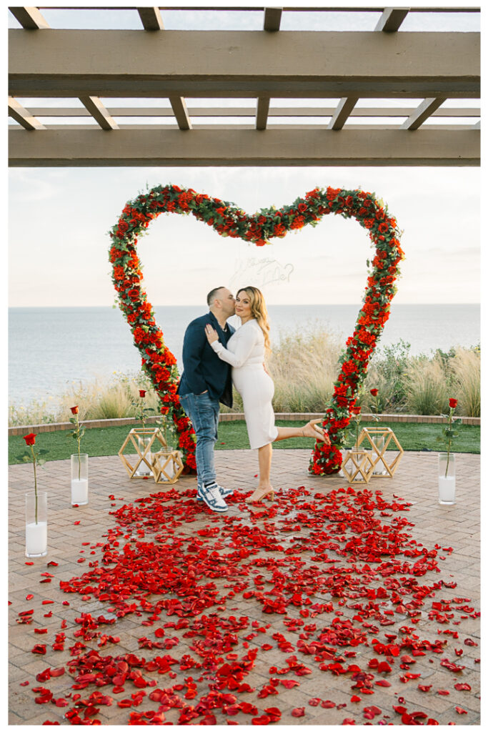 Palos Verdes Terranea Resort Marriage Surprise Proposal & Engagement