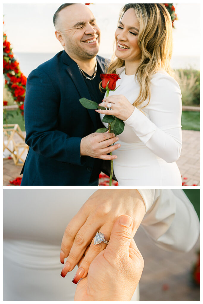 Palos Verdes Terranea Resort Marriage Surprise Proposal & Engagement