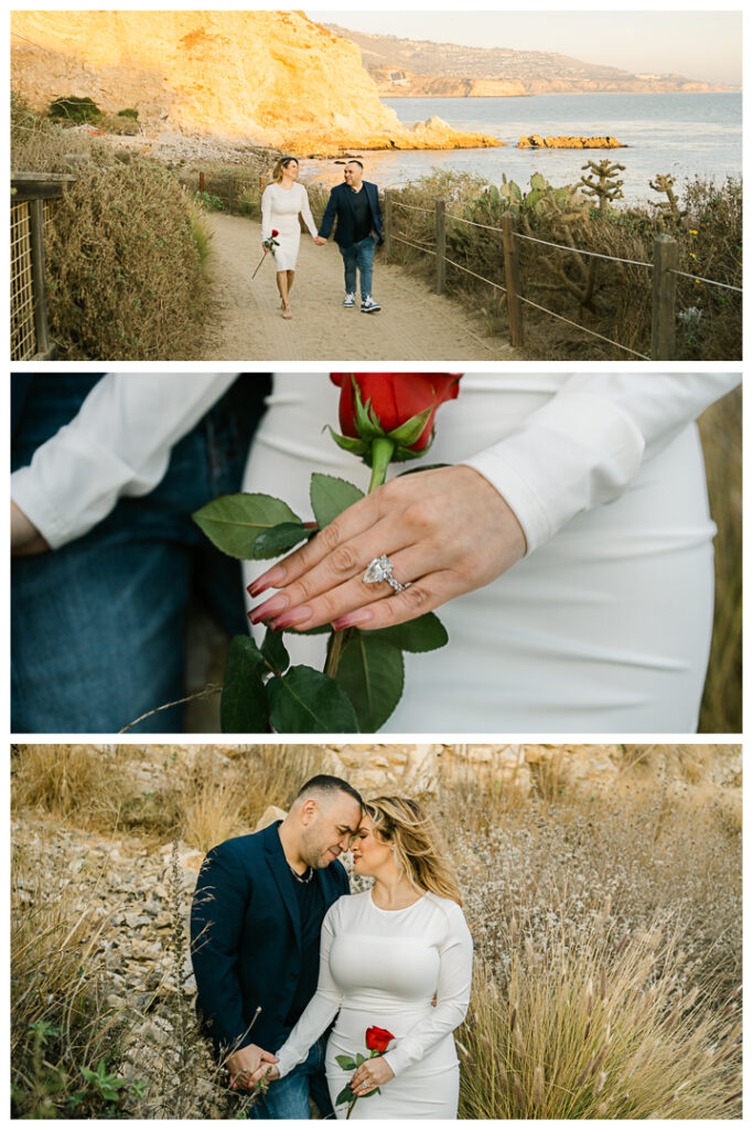 Palos Verdes Terranea Resort Marriage Surprise Proposal & Engagement