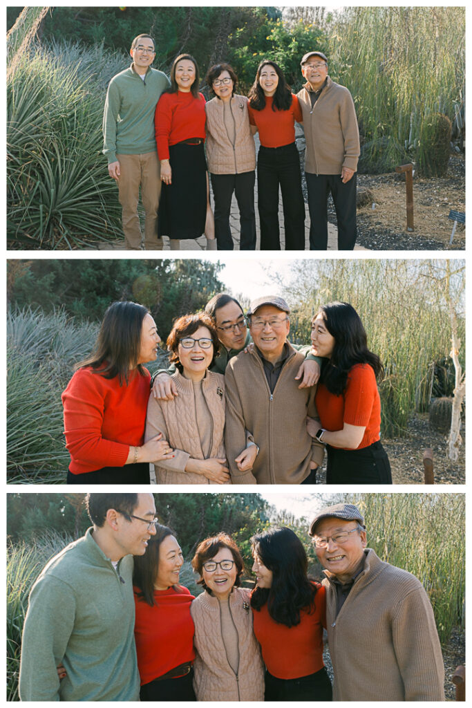 LA Arboretum Botanic Garden Family Photos in the Morning