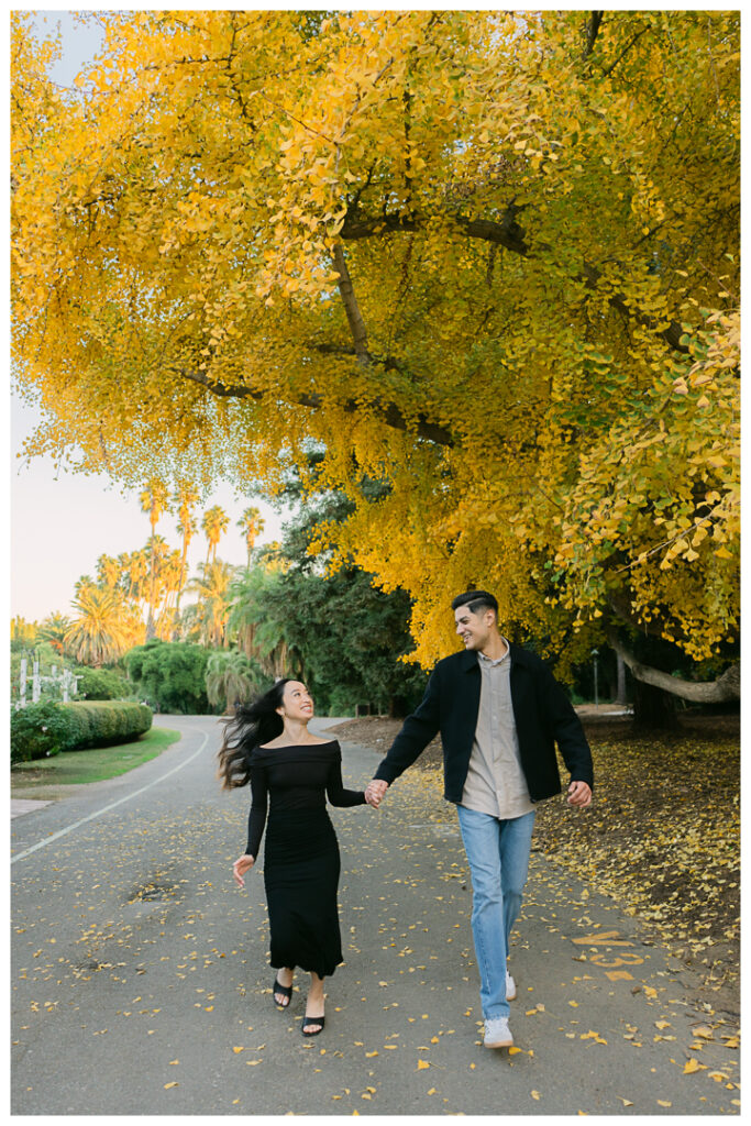 Los Angeles Arboretum & Botanic Garden Surprise Proposal & Engagement Photo Session