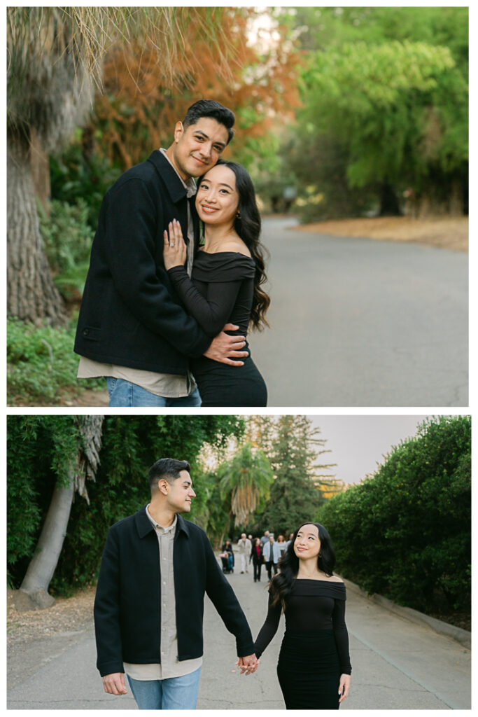 Los Angeles Arboretum & Botanic Garden Surprise Proposal & Engagement Photo Session