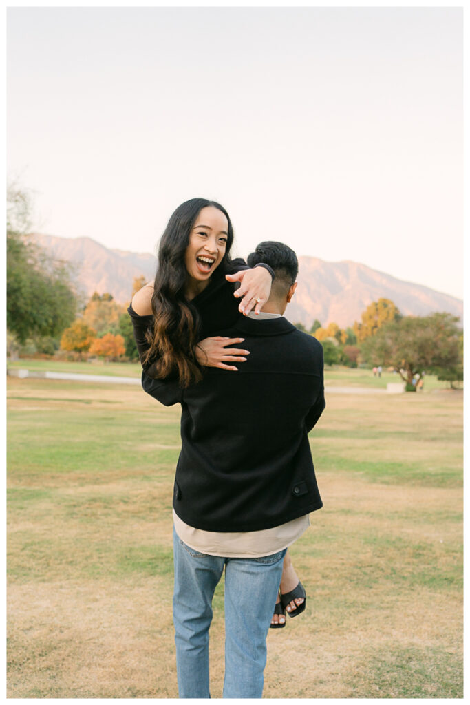 Los Angeles Arboretum & Botanic Garden Surprise Proposal & Engagement Photo Session