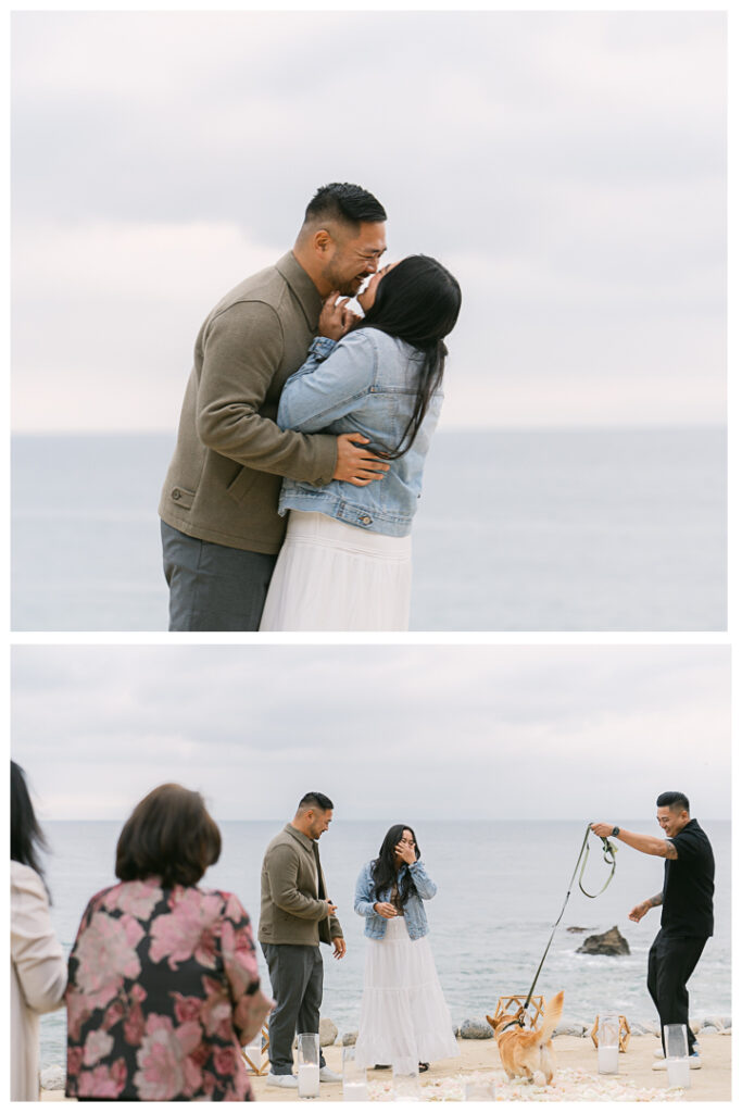 Terranea Resort and Beach Surprise Proposal and Engagement in Palos Verdes