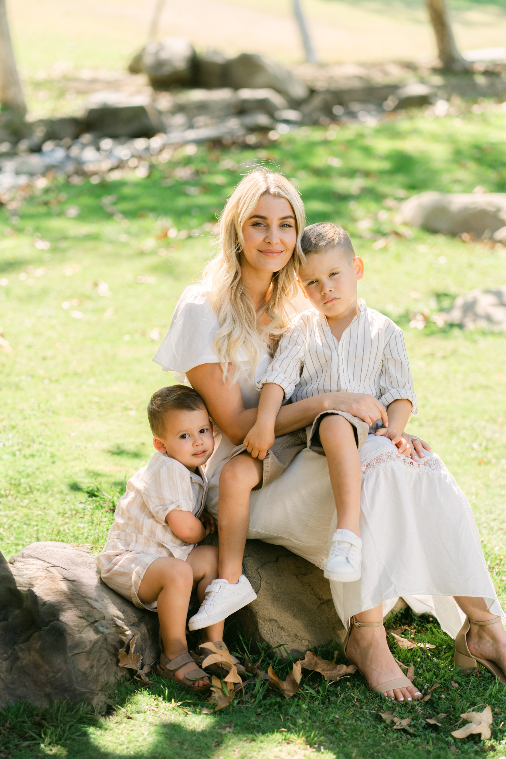 Family photoshoot at Kenneth Hahn Park Los Angeles