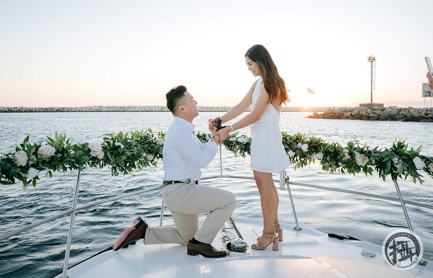 Surprise Proposal and Engagement Photography in Marina Del Rey Los Angeles California