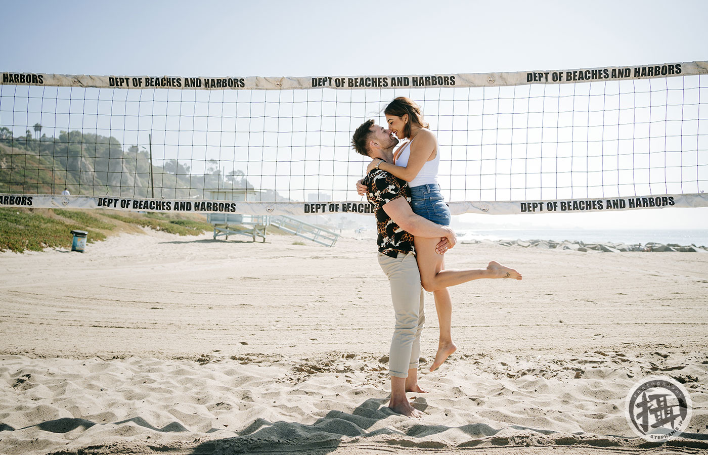 Engagement Photography in El Matador State Beach Malibu Los Angeles California